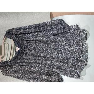 Lauren Conrad Floral Blouse - Comfortable & Chic